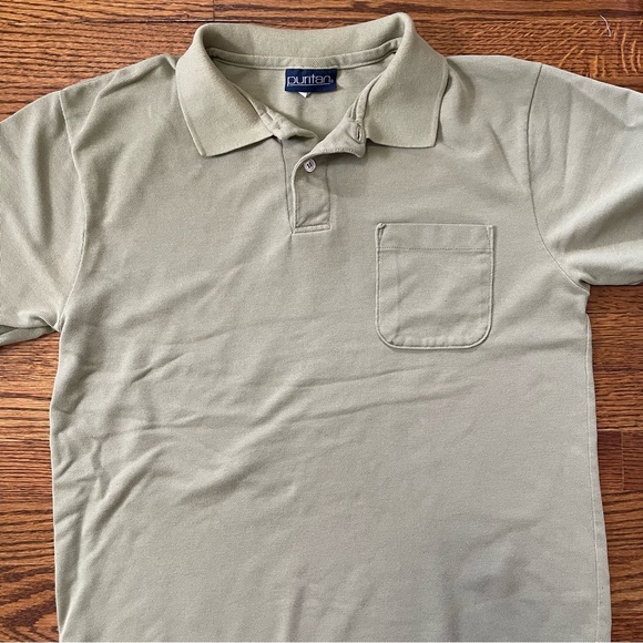 Lot of 4 Puritan Men's Polos Vintage Style Size Medium - Picture 3 of 10